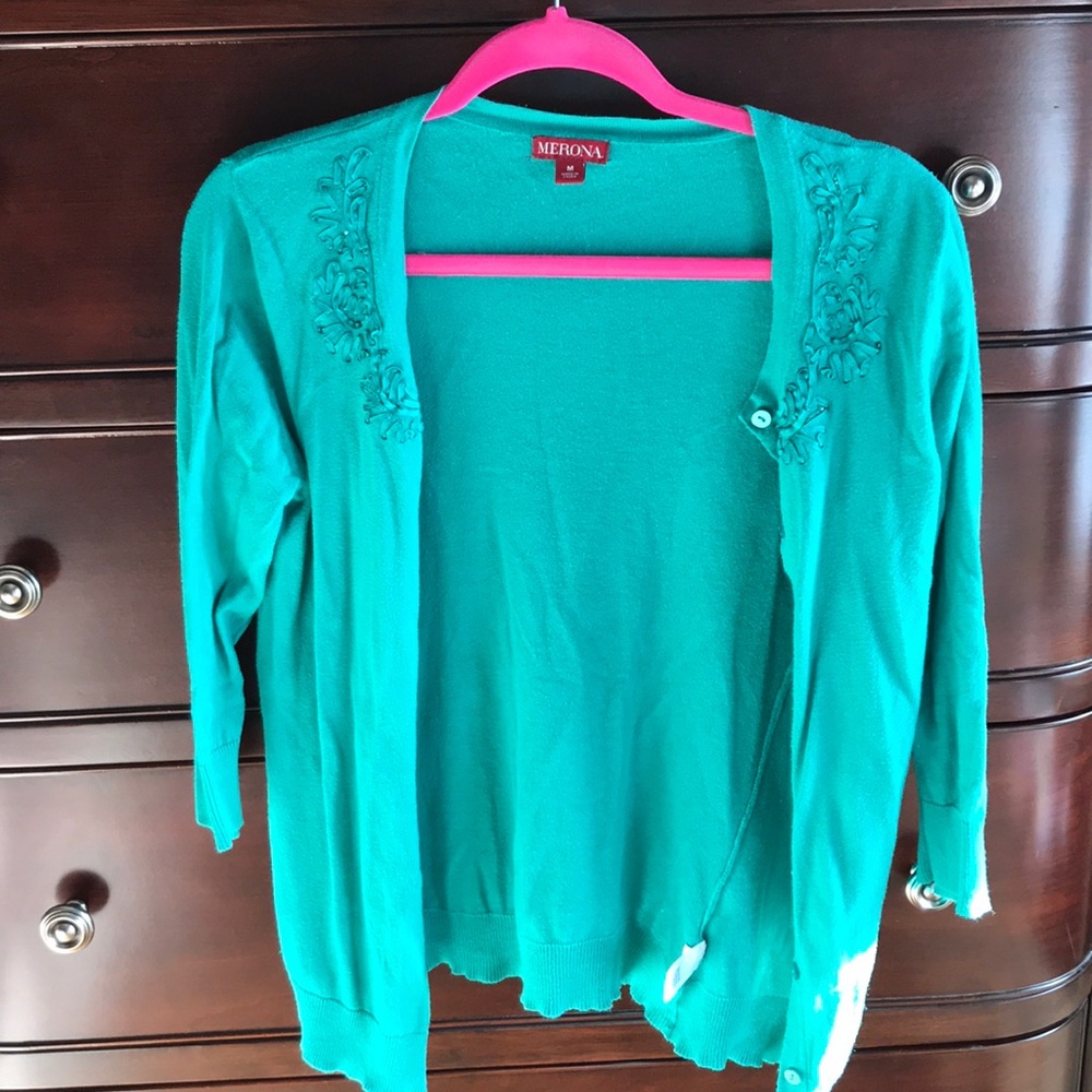 3/4 sleeves cardigan